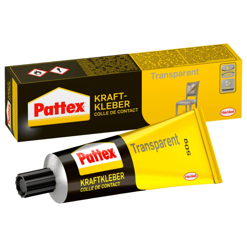 Pattex Kraftkleber Transparent 50g