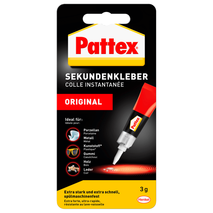 Pattex Sekundenkleber 3g