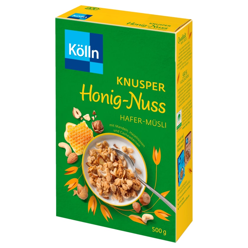 Kölln Müsli Knusper Honig-Nuss 500g