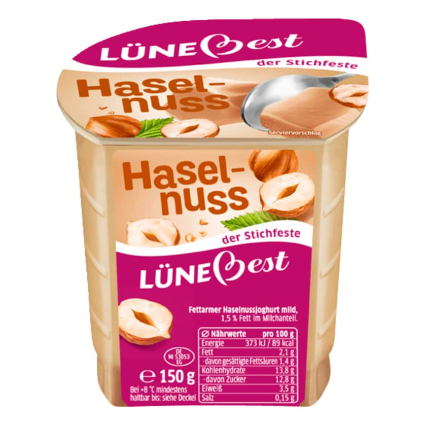 Lünebest Haselnuss-Joghurt 150g