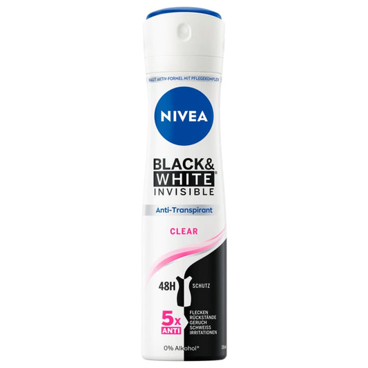 NIVEA Deospray Invisible for Black & White Antitranspirant...