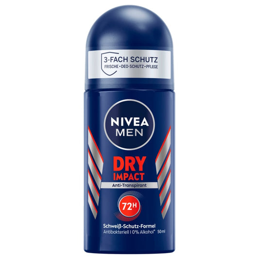 NIVEA Men Deo Roll-On Dry Impact Plus Antitranspirant 50ml