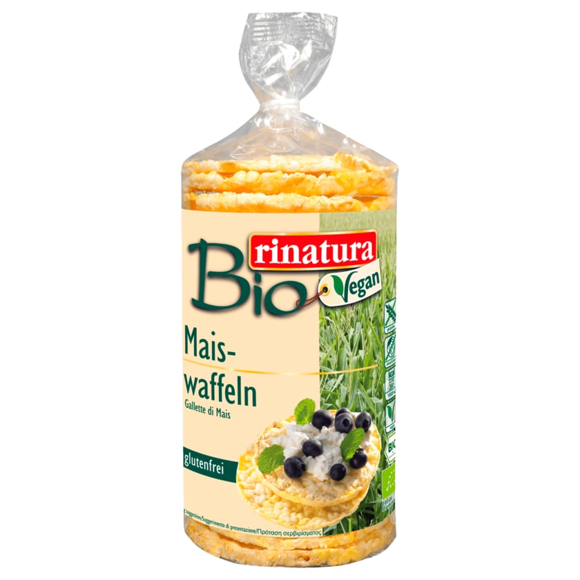 Rinatura Bio Maiswaffeln mit Salz 120g