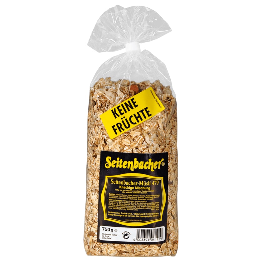 Seitenbacher Müsli Knackige Mischung 750g