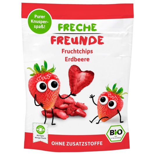 Freche Freunde Bio Erdbeere Fruchtchips 12g