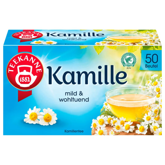 Teekanne Sanfte Kamille 75g, 50 Beutel