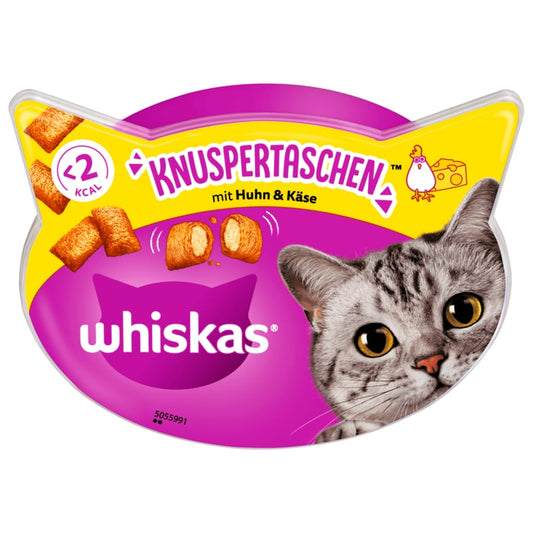 Whiskas Knuspertaschen mit Huhn und Käse 60g