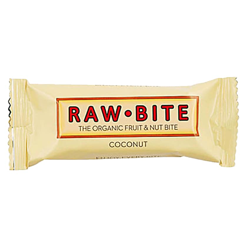 Rawbite Bio The Organic Fruit & Nut Bite Coconut 50g