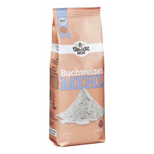 Bauckhof Bio Buchweizen Mehl glutenfrei 500g