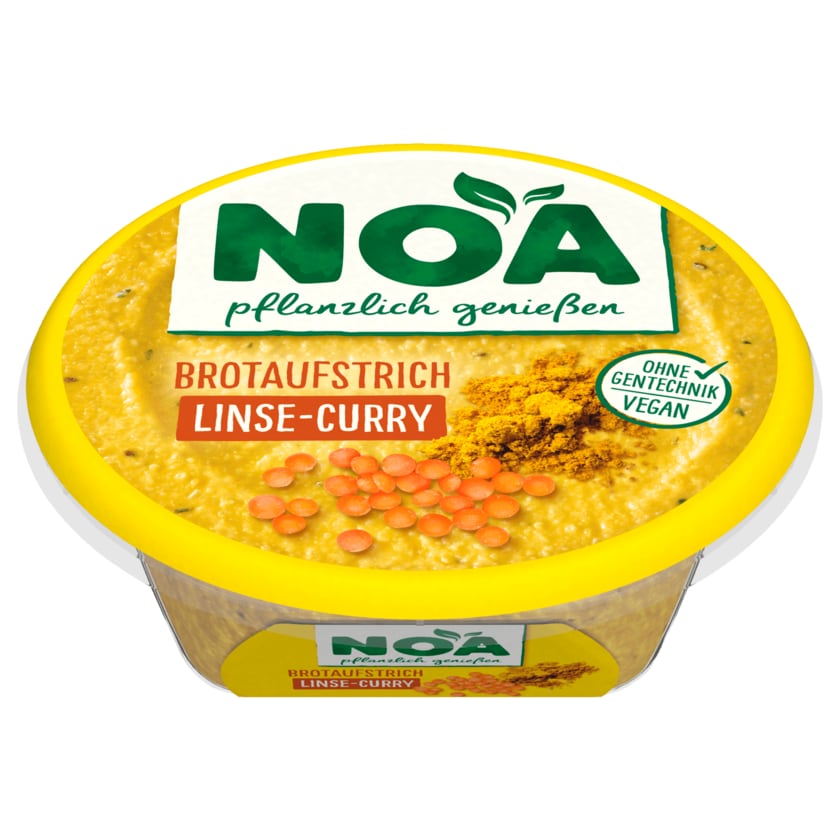 Noa Brotaufstrich Linse Curry 175g