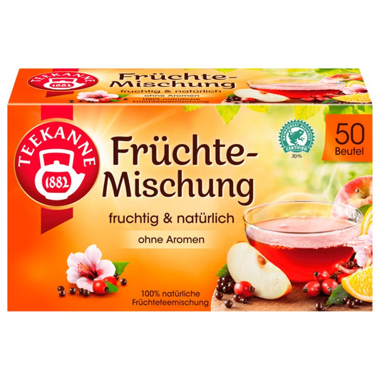 Teekanne Natürlicher Früchte-Genuss 150g, 50 Beutel