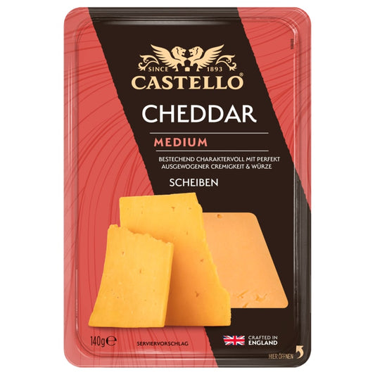 Castello Cheddar Scheiben Original 140g