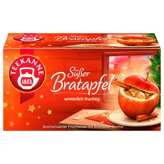 Teekanne Süßer Bratapfel 50g, 20 Beutel