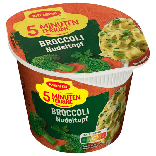 Maggi 5 Minuten Terrine Broccoli Nudeltopf 50g