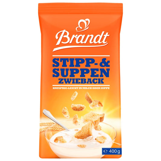 Brandt Stipp- & Suppenzwieback 400g