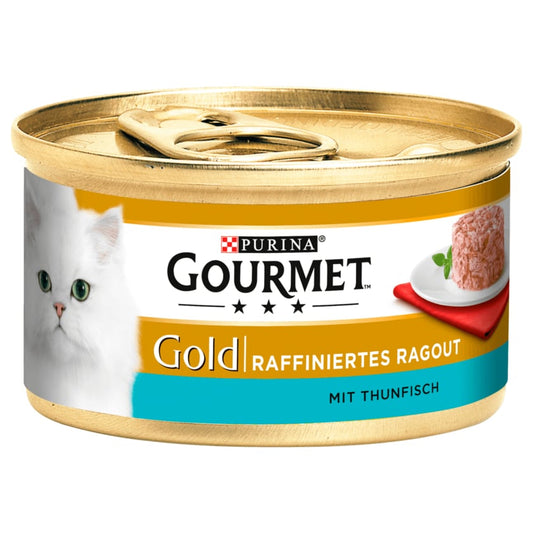 Purina Gourmet Gold Ragout mit Thunfisch 85g