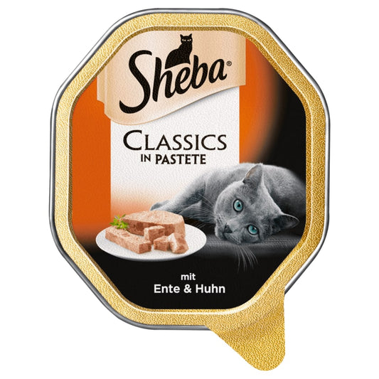 Sheba Schale Classics in Pastete mit Ente und...