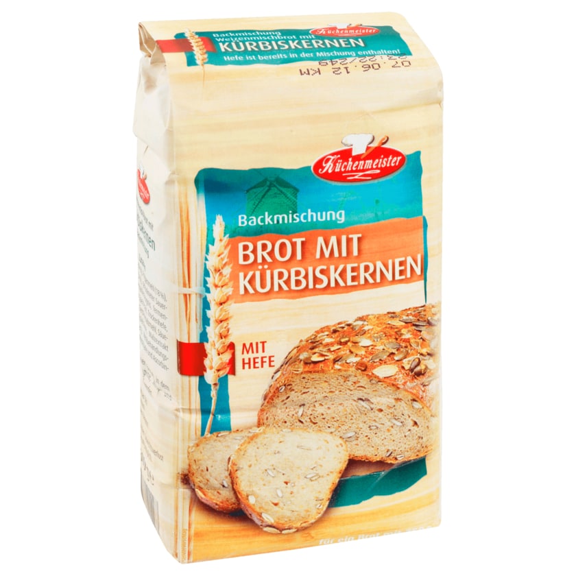 Küchenmeister Kürbiskernbrot-Backmischung 500g