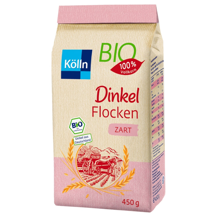 Kölln Bio Dinkelkorn Flocken 450g