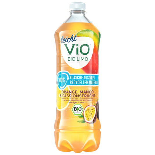 Vio Bio Limo leicht Orange-Mango-Passionsfrucht 1l (inkl. 0,25€ Pfand)