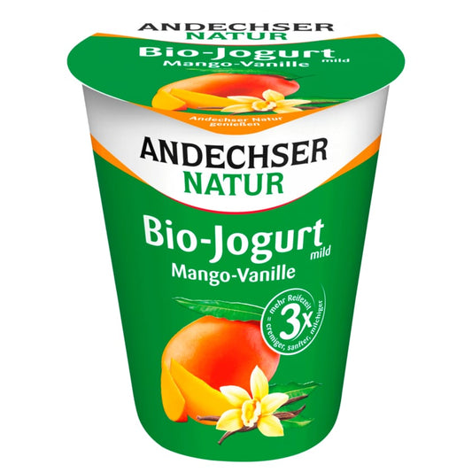 Andechser Natur Bio-Jogurt mild Mango-Vanille 400g