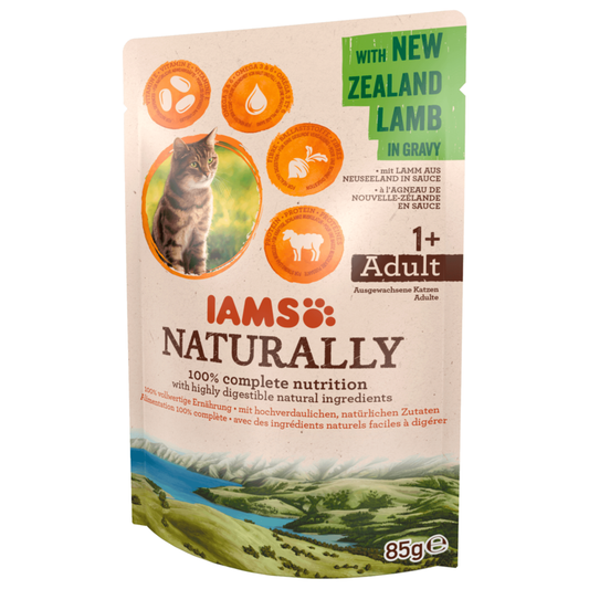 IAMS Naturally Lamm 85g