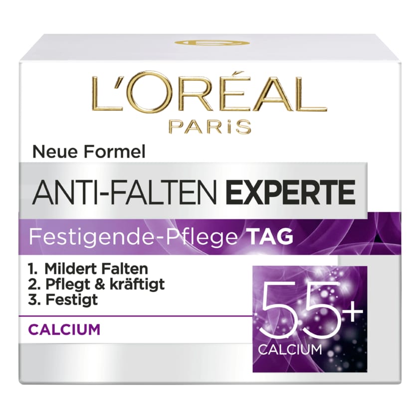 L'Oréal Paris Anti-Falten Experte Feuchtigkeitspflege Nacht 55+...