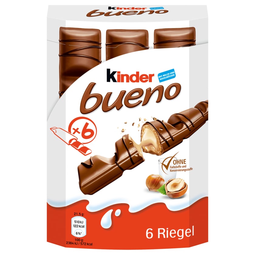 Kinder Bueno 6 Riegel