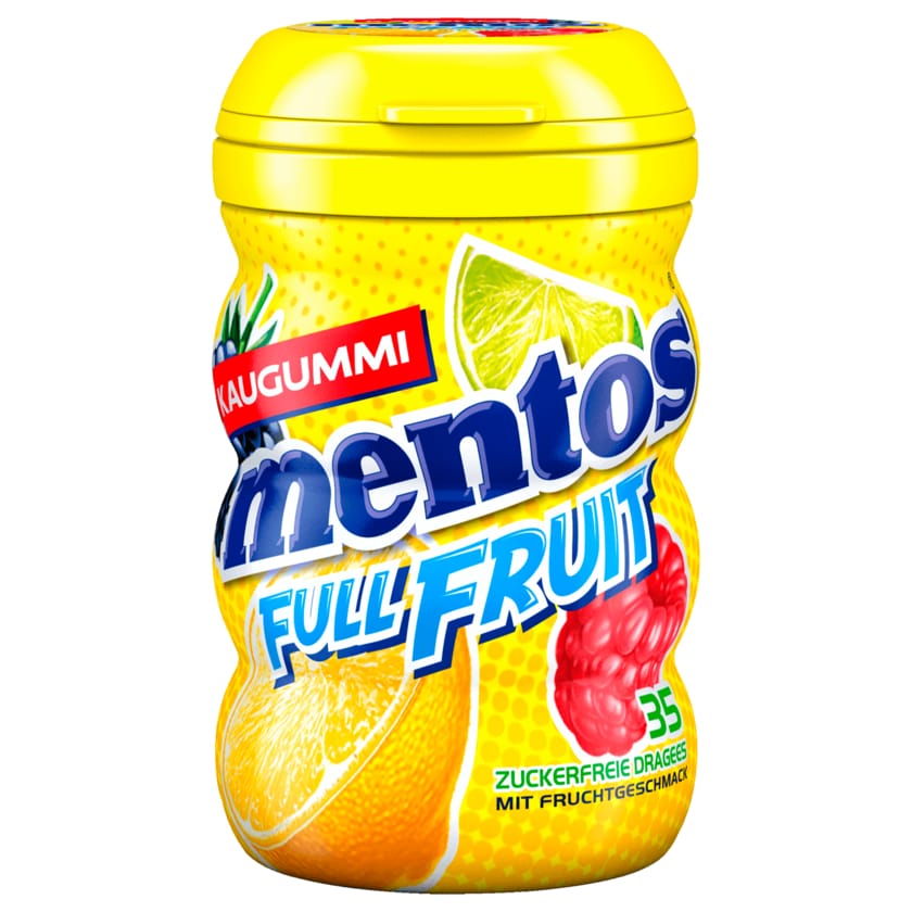 Mentos Kaugummi Full Fruit Dose 70g