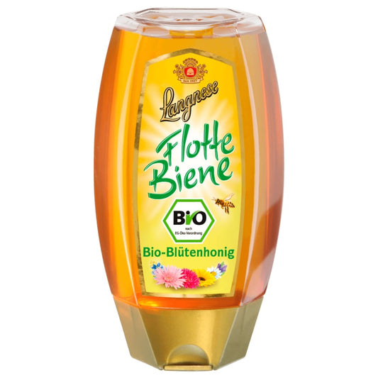 Langnese Flotte Biene Bio-Blütenhonig 250g