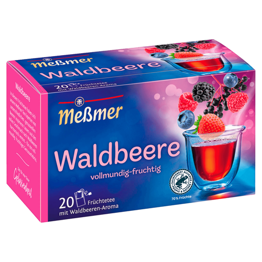 Meßmer Waldbeere 55g, 20 Beutel