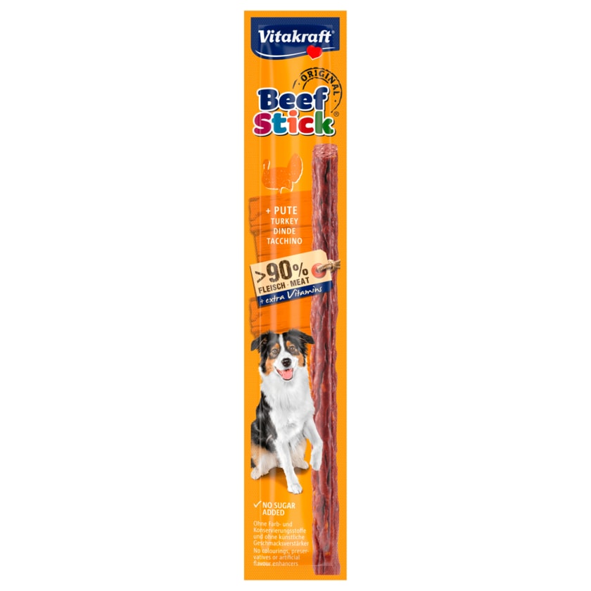 Vitakraft Beef-Stick Original mit Pute 12g