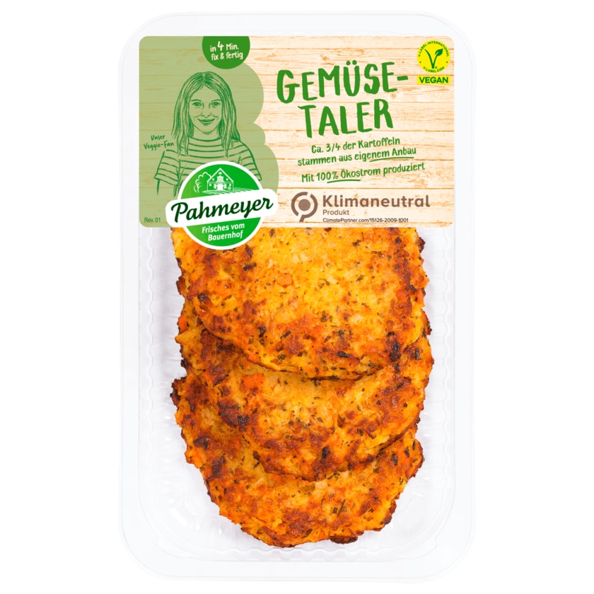 Pahmeyer Gemüsetaler 240g