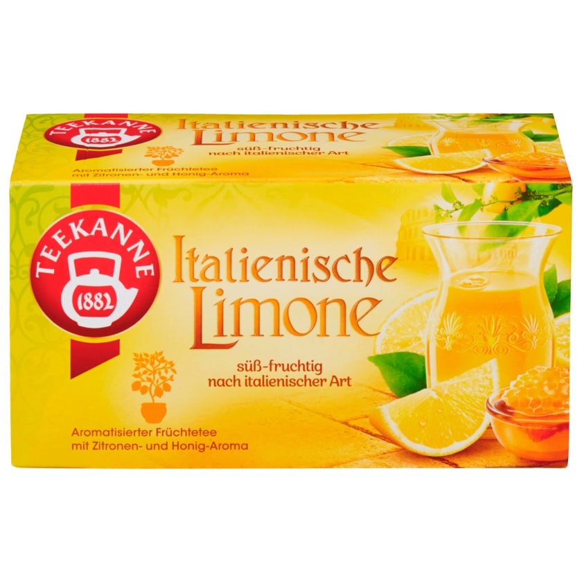 Teekanne Italienische Limone 50g, 20 Beutel