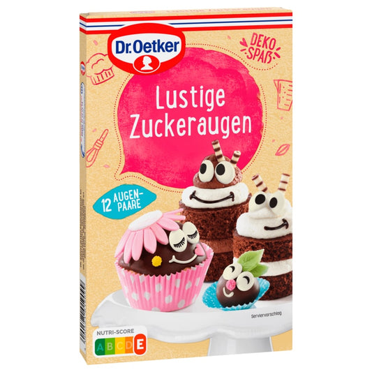 Dr. Oetker Lustige Zuckeraugen 24 Stück, 10g