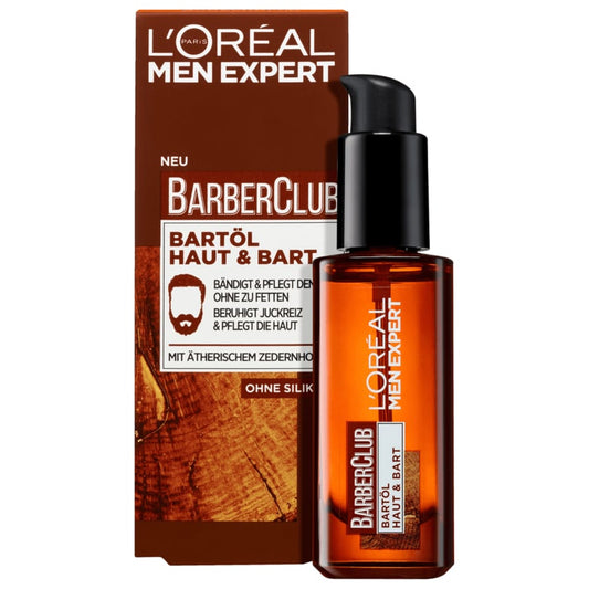 L'Oréal Men Expert Barber Club Bartöl für Haut und Bart 30ml