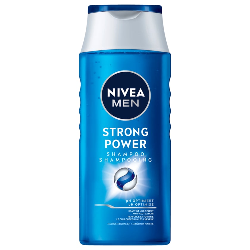 NIVEA Men Pflegeshampoo Strong Power 250ml