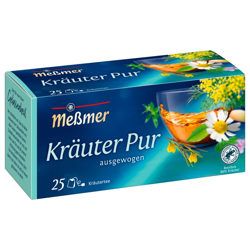 Meßmer Kräuter pur 50g, 25 Beutel