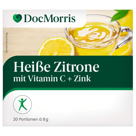 DocMorris Heiße Zitrone 160g, 20 Beutel