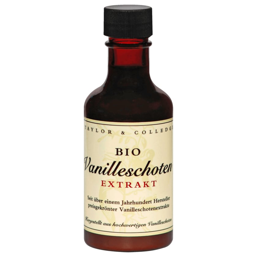 Taylor & Colledge Bio Vanilleschoten Extrakt 50ml