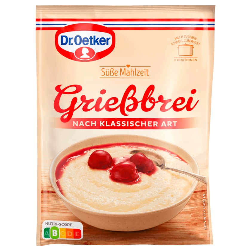 Dr. Oetker Grießbrei nach klassischer Art 92g