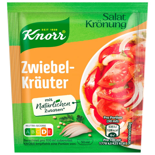 Knorr Salatkrönung Zwiebel Kräuter Dressing 5er-Pack 40g