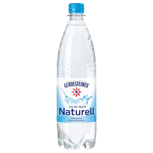 Gerolsteiner Naturell 1l (inkl. 0,25€ Pfand)