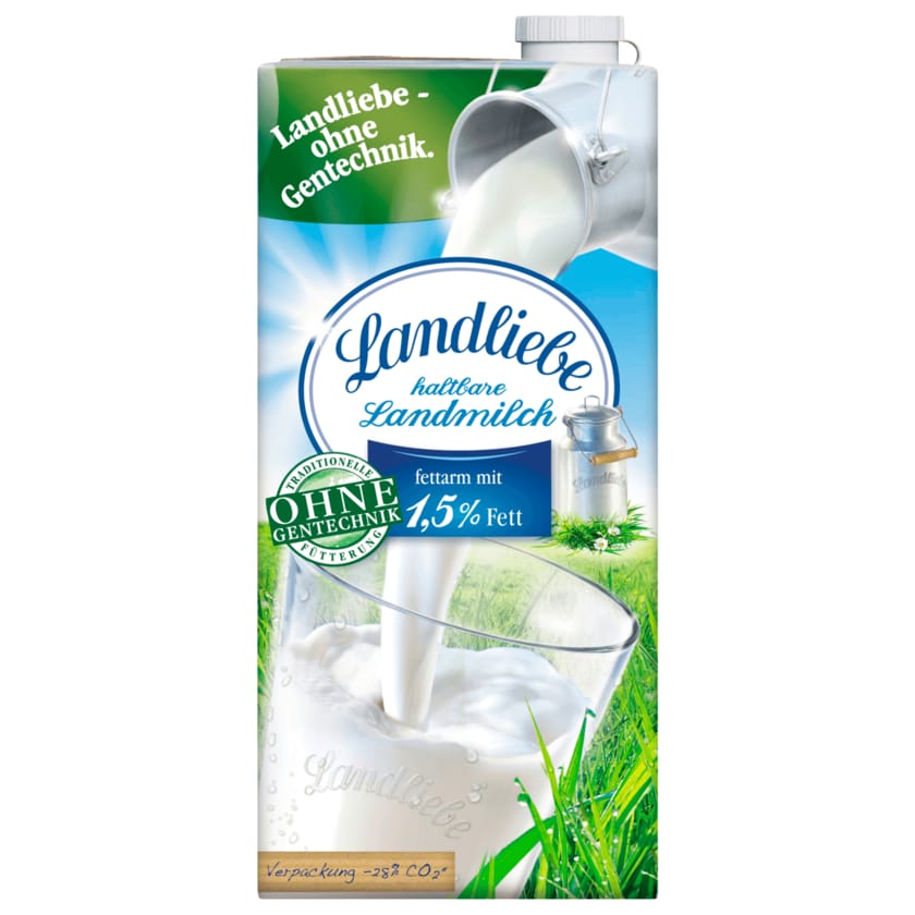 Landliebe Haltbare Landmilch 1,5% 1l