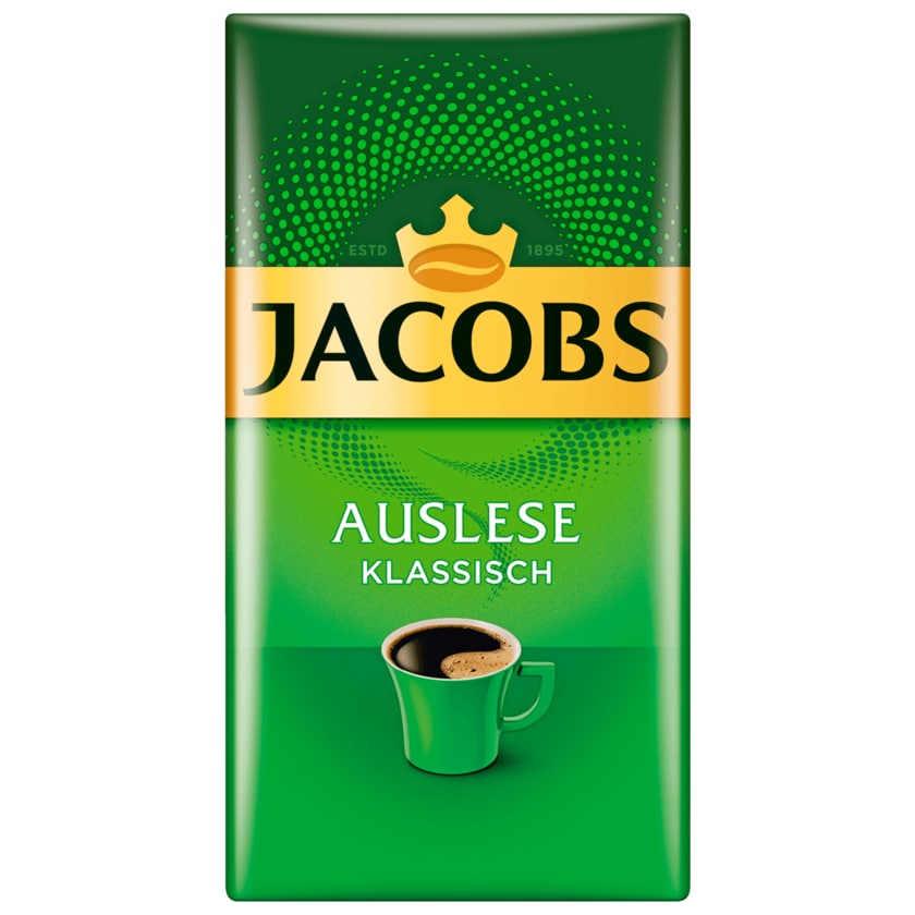 Jacobs Filterkaffee Auslese klassisch 500g