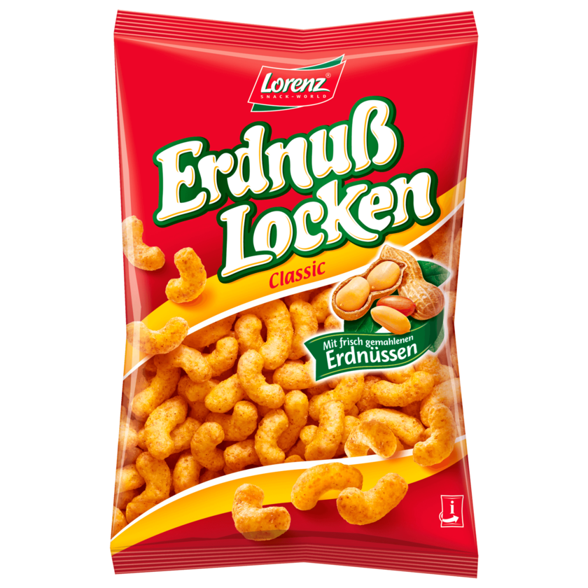 Lorenz Erdnuß Locken Classic 120g