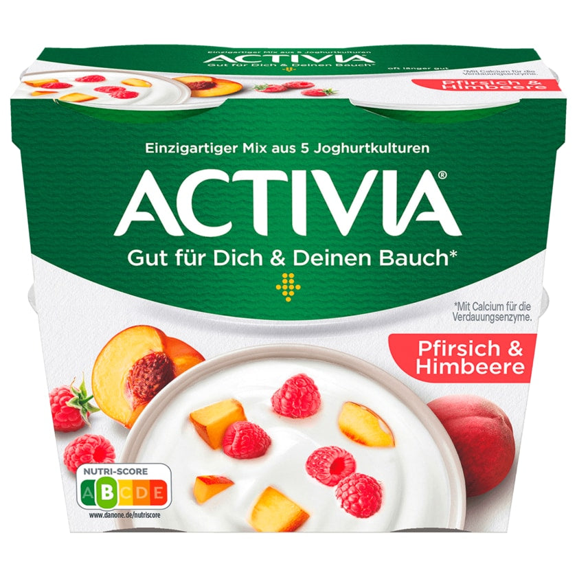 Danone Activia Pfirsich-Himbeere 4x115g