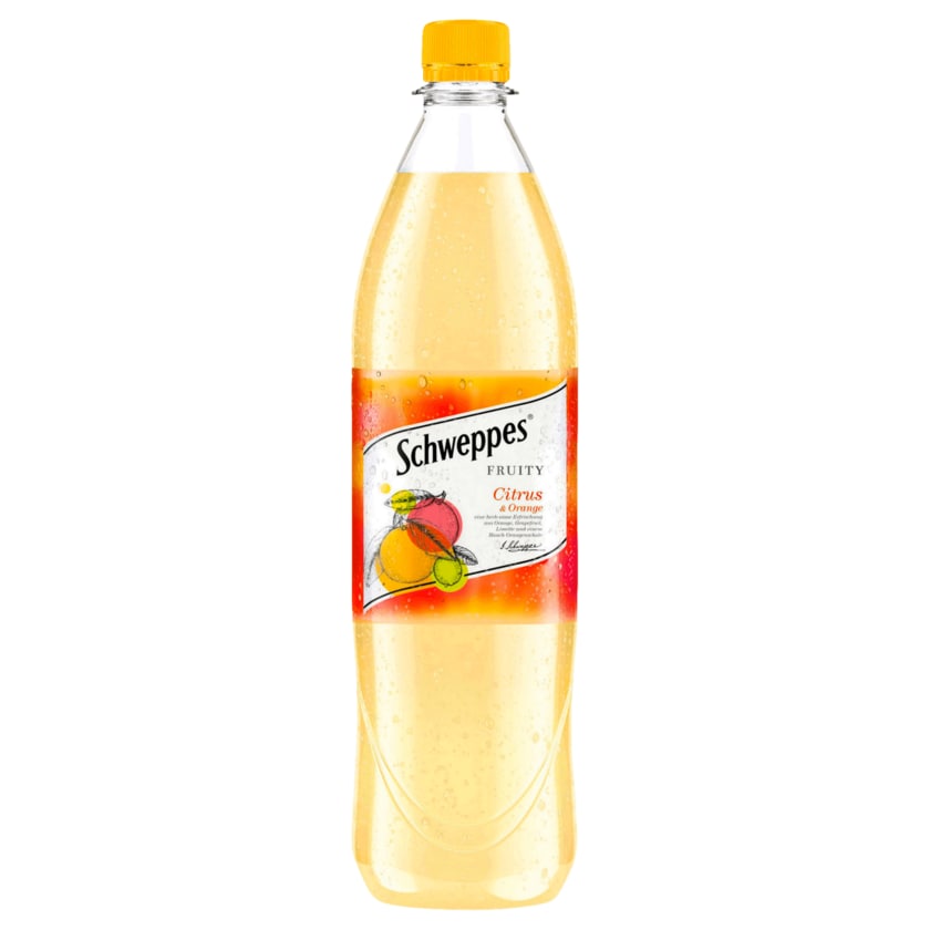 Schweppes Fruity Citrus Orange 1l (inkl. 0,25€ Pfand)