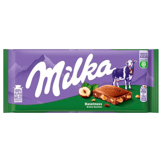 Milka Schokolade Haselnuss 100g