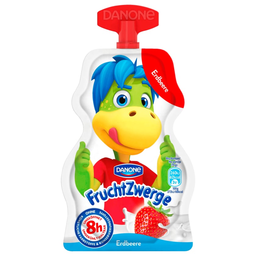 Danone Fruchtzwerge Go Erdbeere 70g